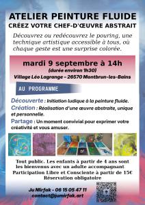 Couverture de Atelier de peinture Fluide